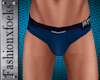 Underpants blue huggo