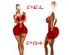 ~DB4~HOT MAMA RED DRESS