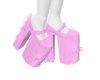 Pink spike Heels