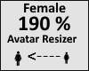 Avatar scaler 190% Femal