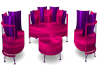 Pink & Purple couch set