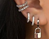 lock Earrings