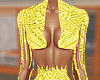 Yellow Sexy Gown
