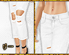 ! Ripped Jeans White