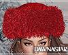 DJ | Winter Fur Hat Red