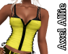 AA Yellow Corset Top