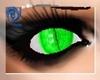 light green cat eyes