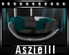 {A3} Teal Cuddle Chair