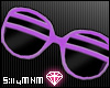 =D shutter shades:purple