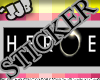 ~JJB Heroes Sticker