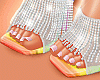 Festival Heels Rainbow