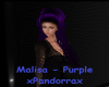 Malisa - Purple Black