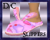 D/C Hearts Slippers