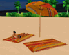 Beach Towels & Umbrella