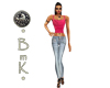 BmK  JEANS OUTFIT PINK
