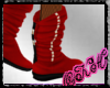 {QK}Fenna Red Boots
