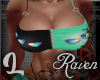 *R* Rainbow Heart Gree L