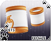 [Pets]Wristcuffs |White