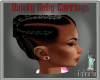 Dainty Ruby Earrings