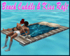 Beach Cuddle & Kiss Raft