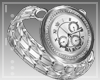 :Diamond Rim Watch