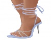 Strappy Heels-Light Blue