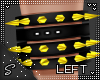 !S Oh My Anklet Yellow L