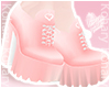 Ko ll Length Shoes Pink