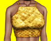 Golden Crop Top.