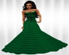 Long GreenCorset Dress