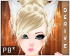 [PB] White Cat Ears
