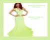 spring green gown