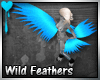 D~Wild Feathers: Blue