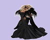 Black Mermaid gown