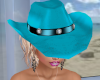 Turquoise Cowboy Hat