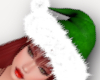 Green Velvet Santa Hat