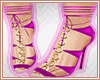 Eva Purple Heels