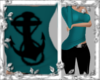 Jos~ Teal Anchor Fit