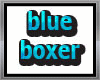 blue boxer