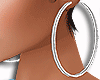 Big hoop earrings