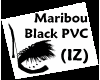 (IZ) Maribou Black PVC