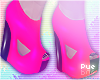 `Pink Pvc Heels