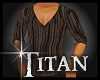 TT*Brown Sweater