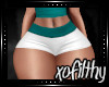 |xo| Chililn Shorty WhTe