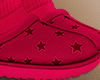 梅 red star slippers