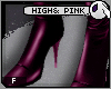 ~DC) High& Pink Boots
