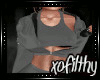 |xo| Bunny Hood Grey v1