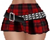 Sia Skirt -Red Checked