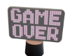 E Game Over Neon Light