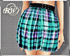 [Bw] Plaid skirt 02